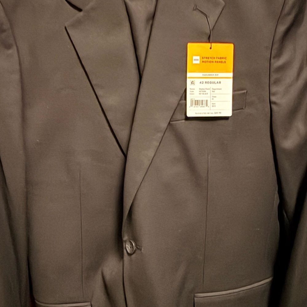 Men's Haggar Suit with Pants brand new with tags  Classic Gray Blazer 🔥🔥🔥